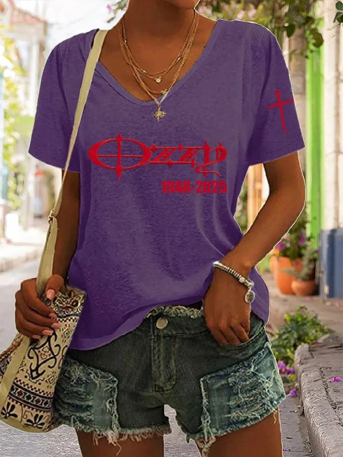 Women's The Father of Heavy Metal Print T-Shirt