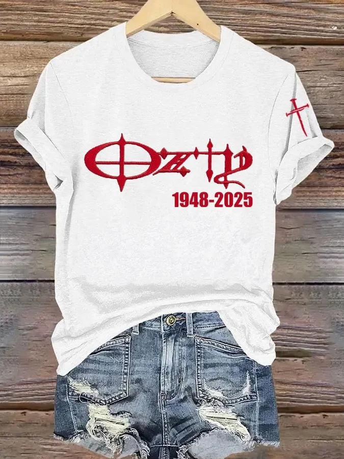 Women's The Father of Heavy Metal Printed T-Shirt