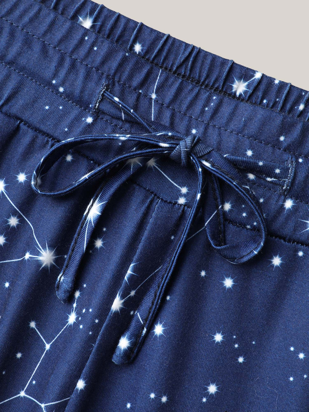 Celestial Print Stretchy Waist Lounge Bottoms