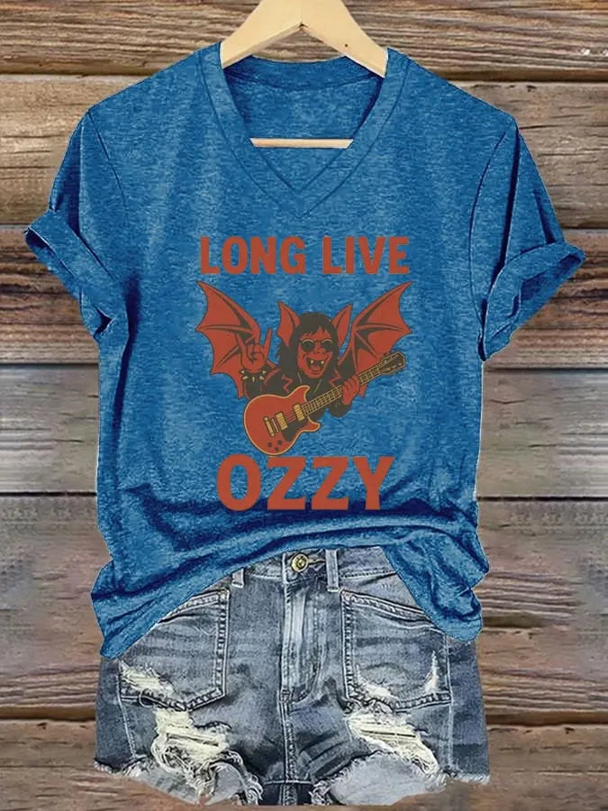 Women's Prince Of Darkness Printed Casual T-Shirt