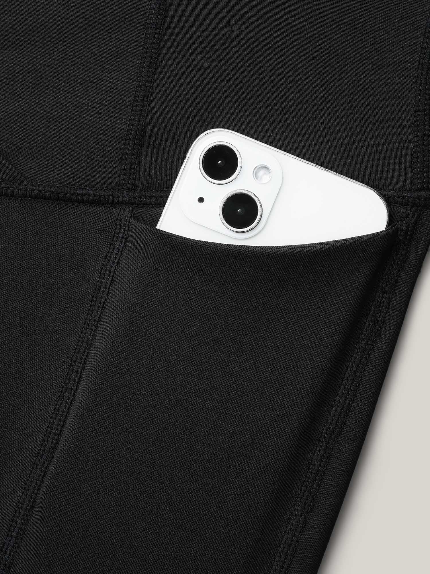 Criss-Cross Waist Pocket Tight Pants