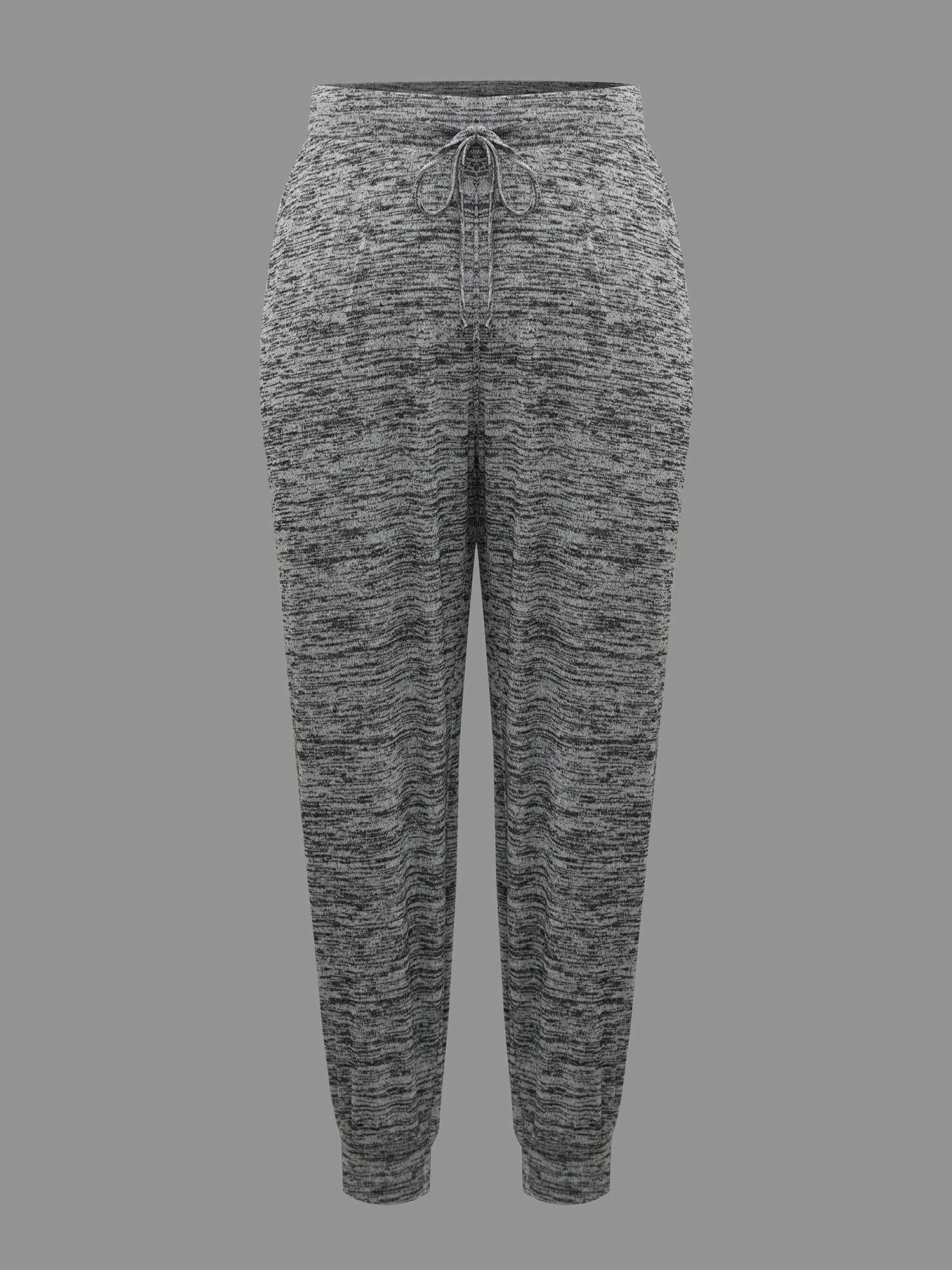 Plain Heather Drawstring Lounge Bottoms