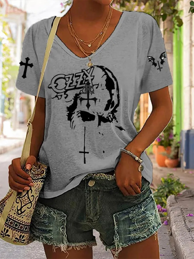 Women's The Father of Heavy Metal Print T-Shirt