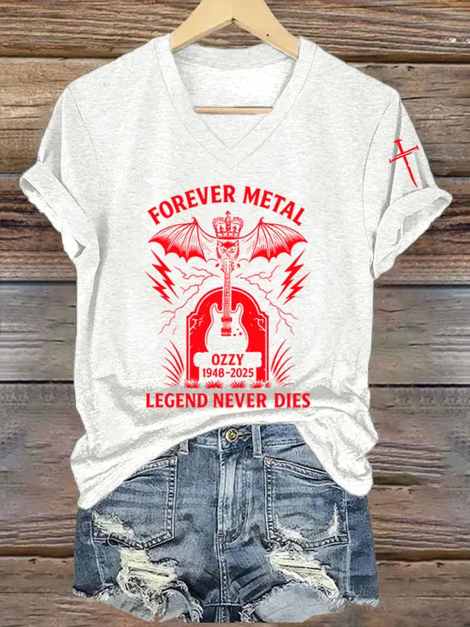 Women's Rock Legend Memorial Tee