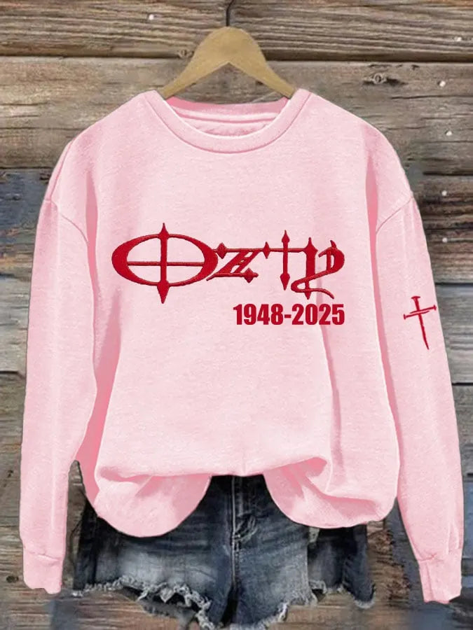Women's Rock Legend Memorial Printed Casual Sweatshirts