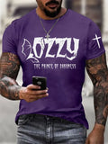 Men's Retro The Father of Heavy Metal Short Sleeve Tee