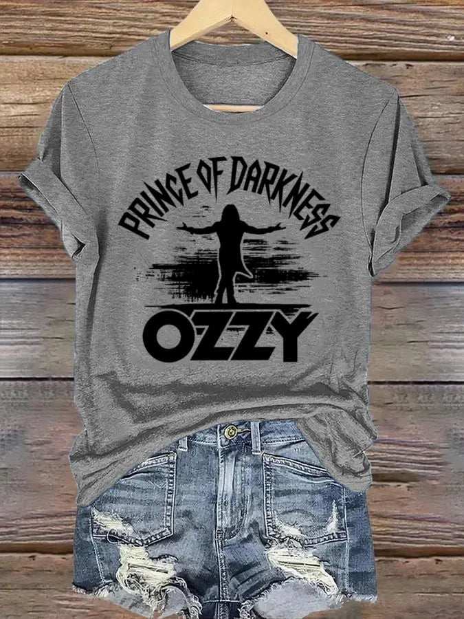 Women's Retro Printed Casual T-Shirt
