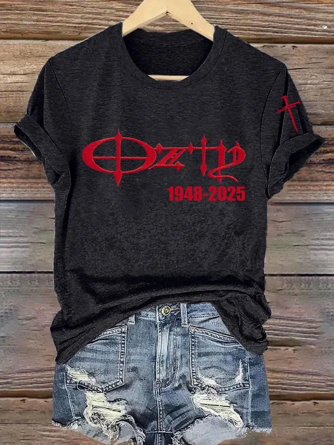 Women's The Father of Heavy Metal Printed T-Shirt