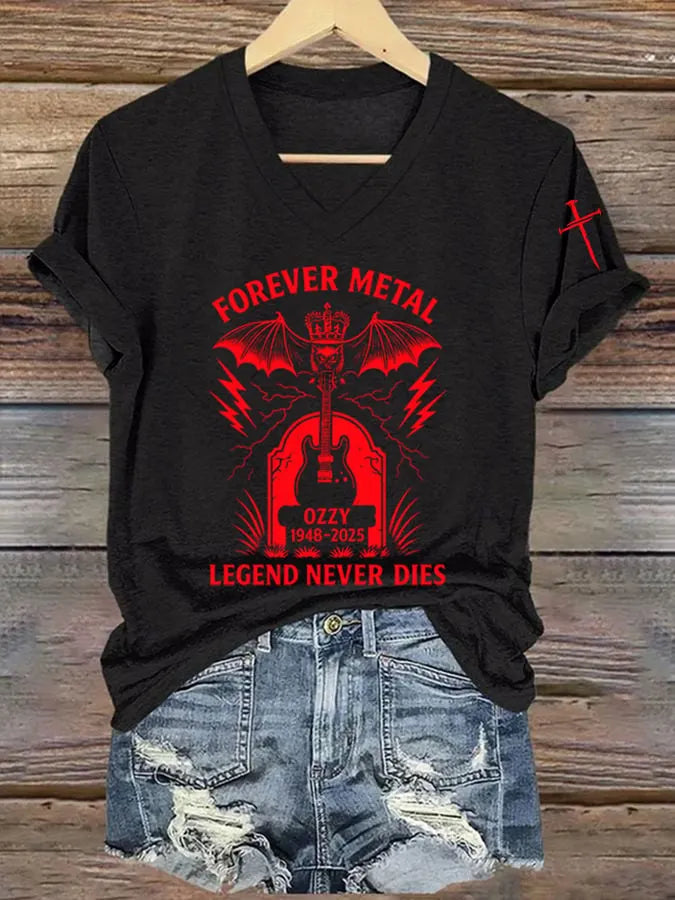 Women's Rock Legend Memorial Tee