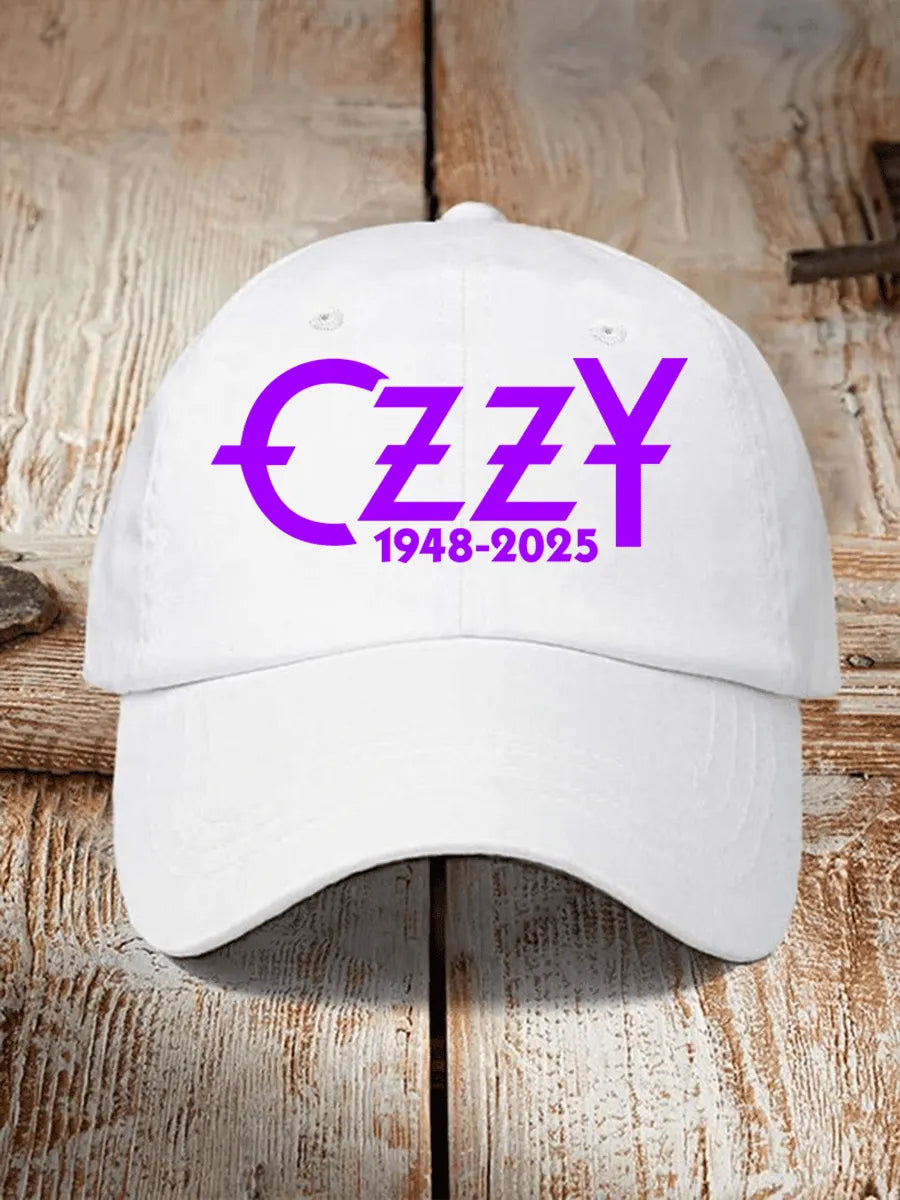 Unisex Music Lover 1948-2025 Print Baseball Cap