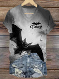Women's Prince Of Darkness Printed Casual T-Shirt