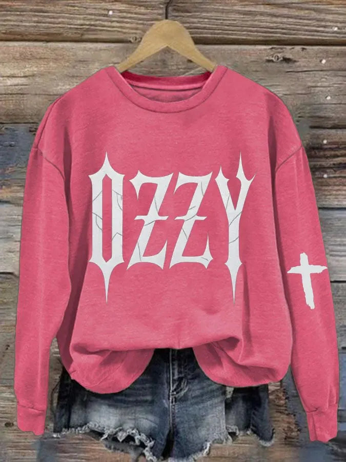Women's Rock Legend Memorial Printed Casual Sweatshirts