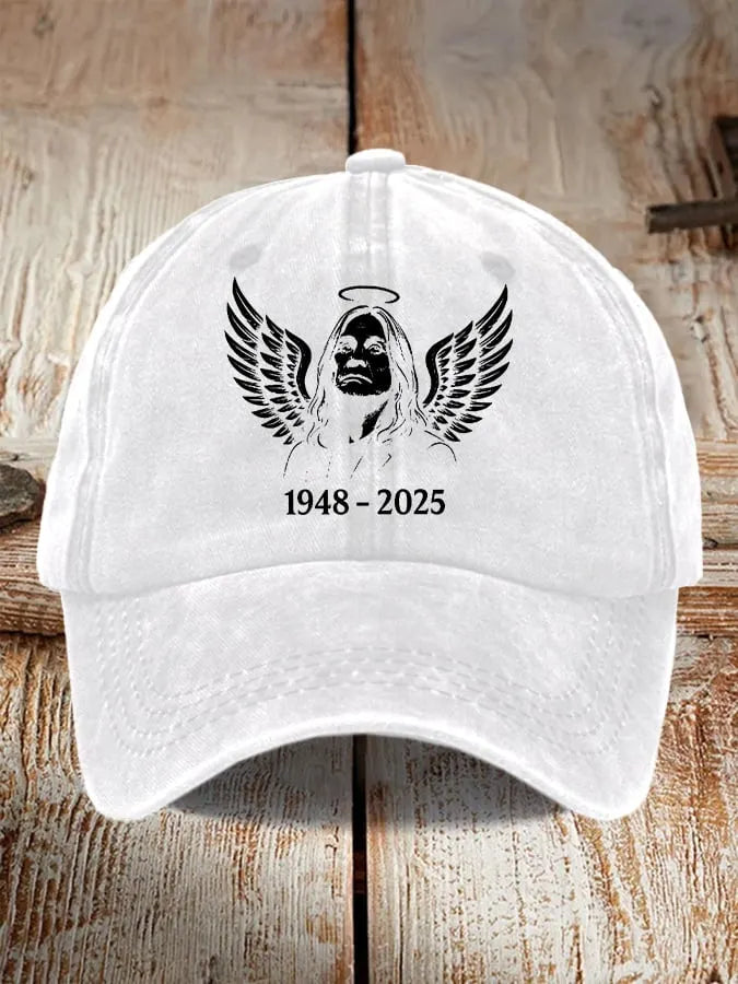 Retro Rip Prince Of Darkness Print Baseball Cap