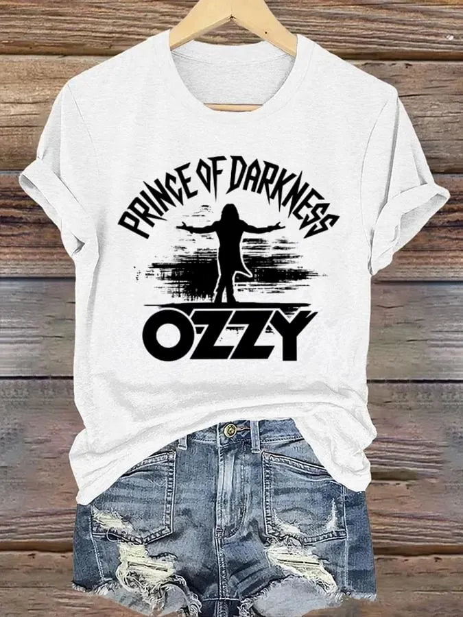 Women's Retro Printed Casual T-Shirt