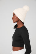 CABLE KNIT BEANIE
