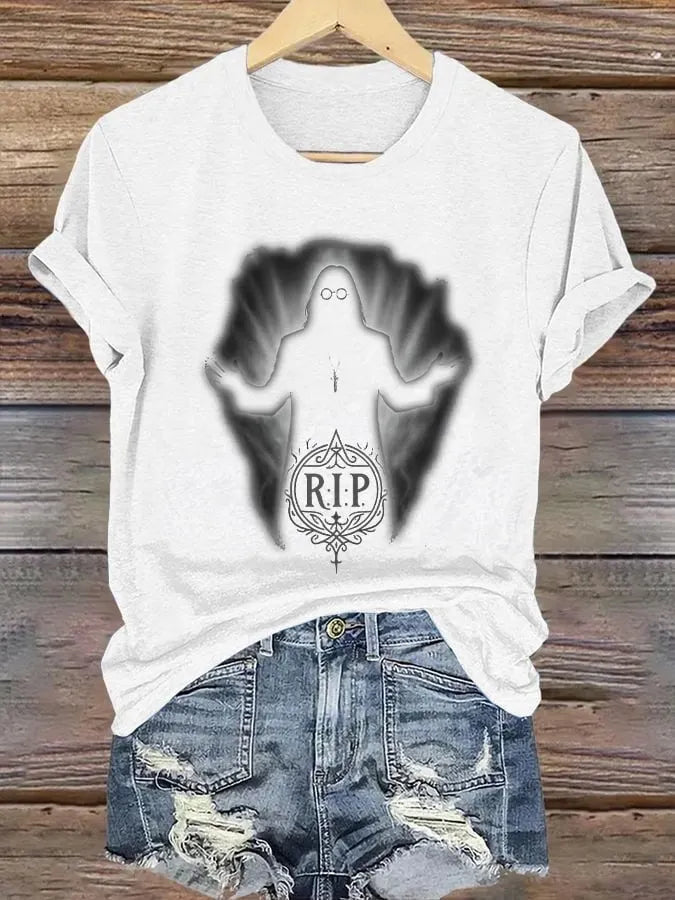 Retro Prince Of Darkness Print T-Shirt