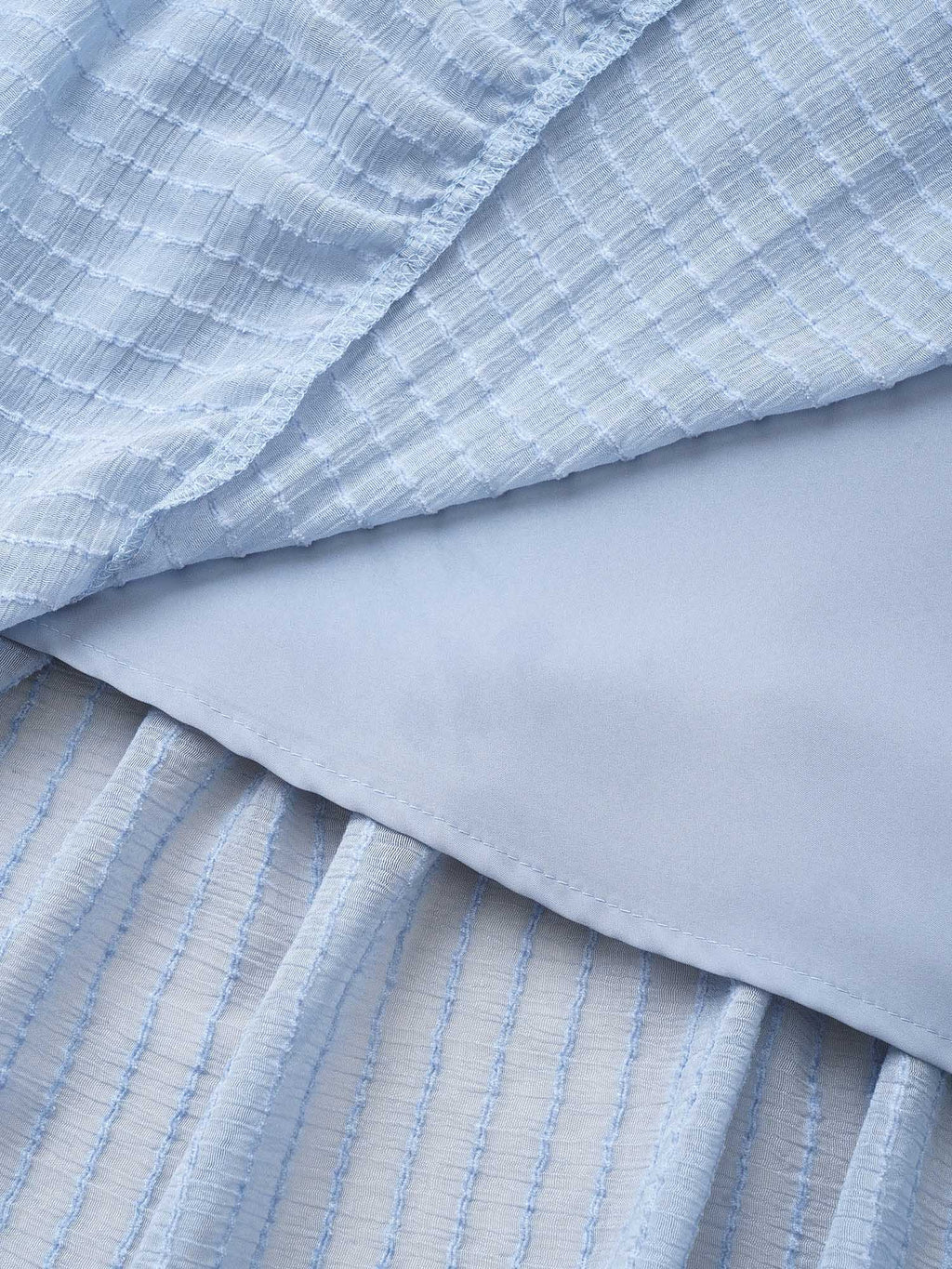 Solid Striped Notched Ties Up Pocket Flutter Maxi Dress