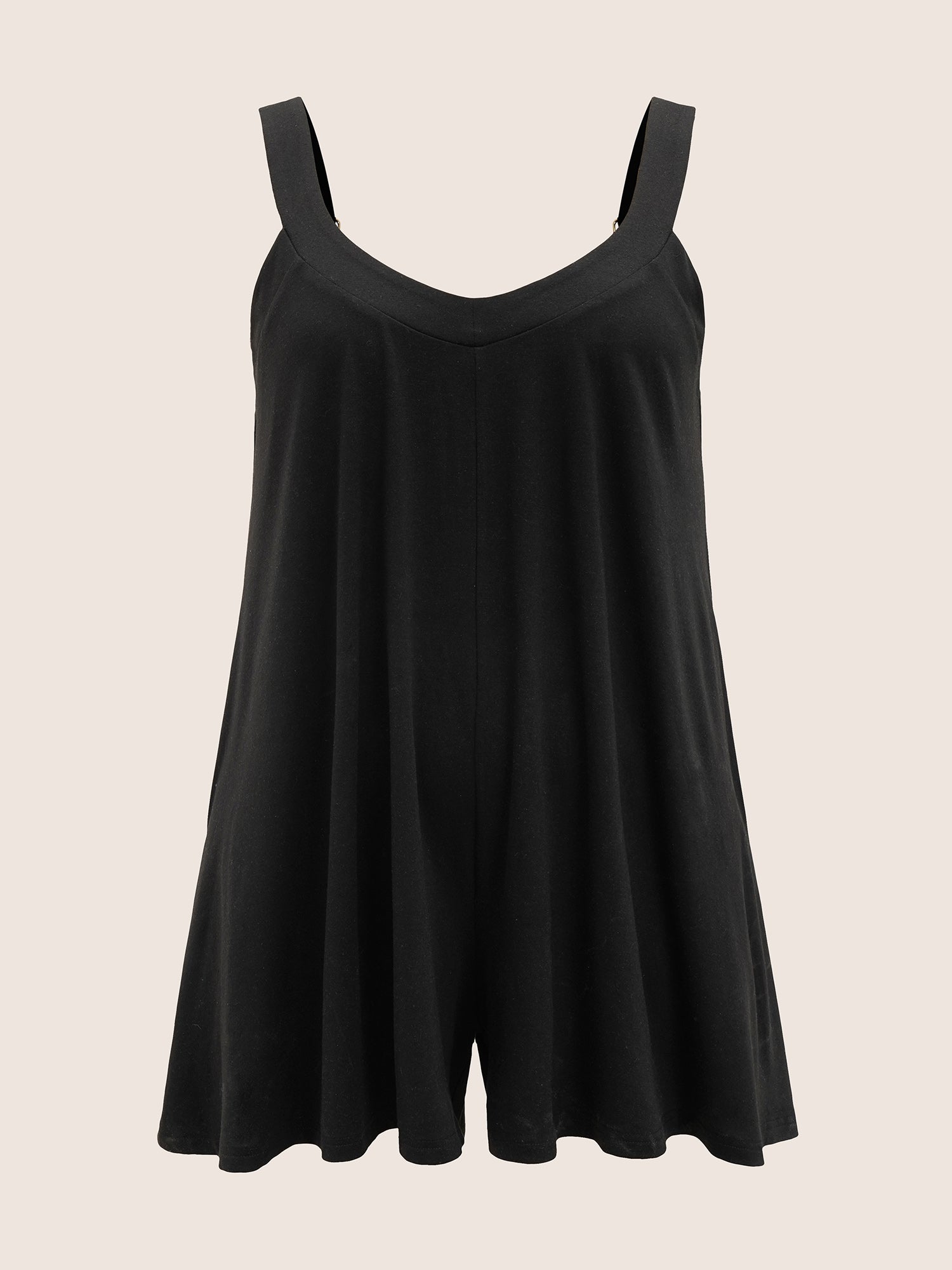 Supersoft Essentials Solid Adjustable Straps Loose Romper