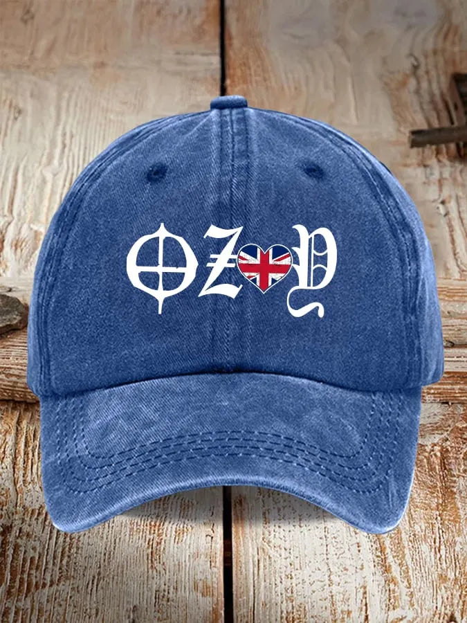 Retro Rip Prince Of Darkness Print Baseball Cap