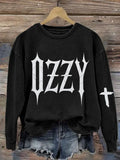 Women's Rock Legend Memorial Printed Casual Sweatshirts
