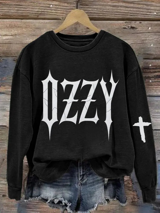 Women's Rock Legend Memorial Printed Casual Sweatshirts