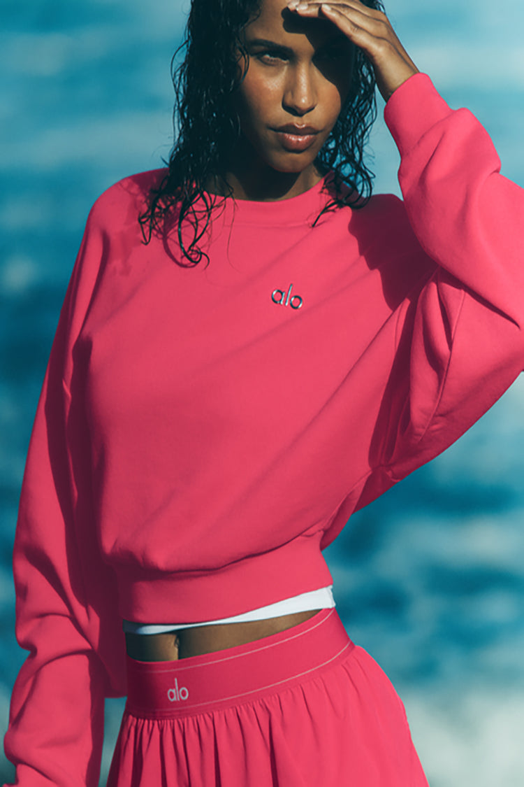 CROPPED ACCOLADE CREWNECK
