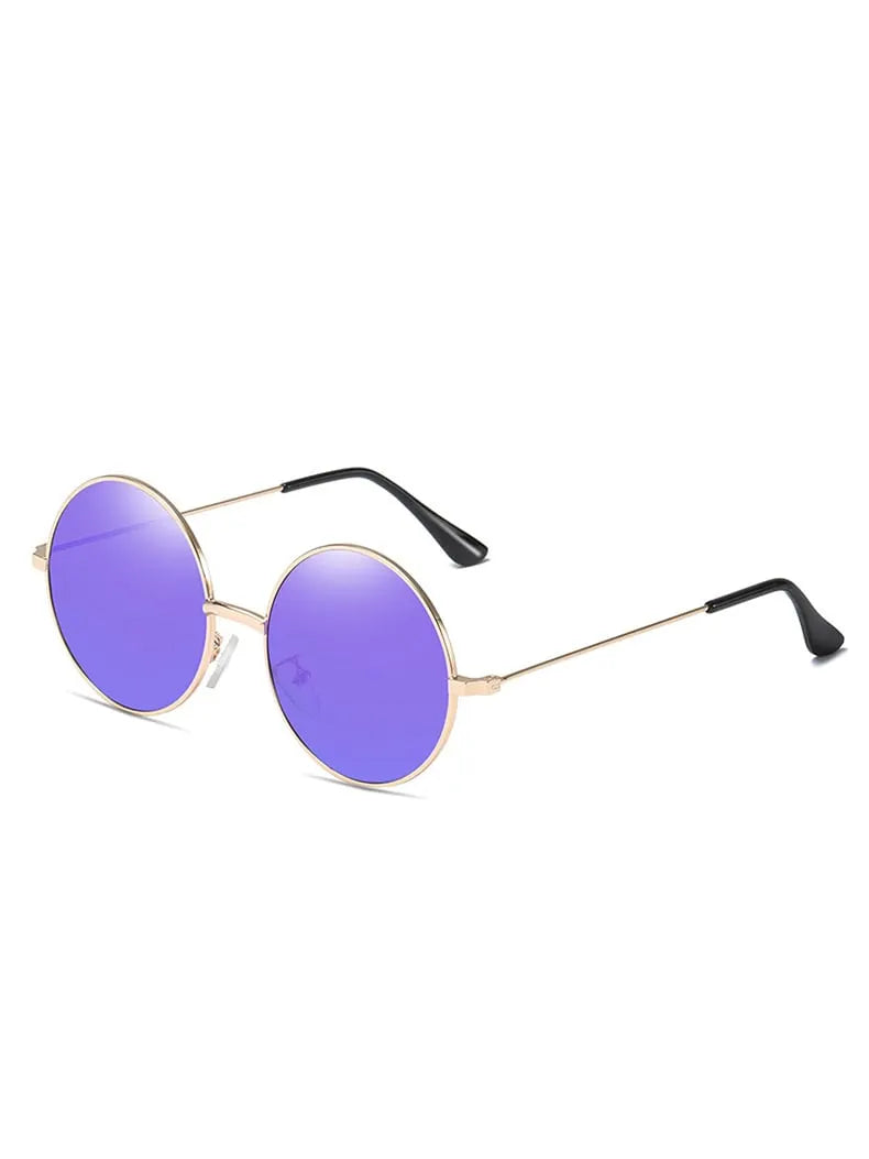 Unisex Fashion Round Frame Sunglasses