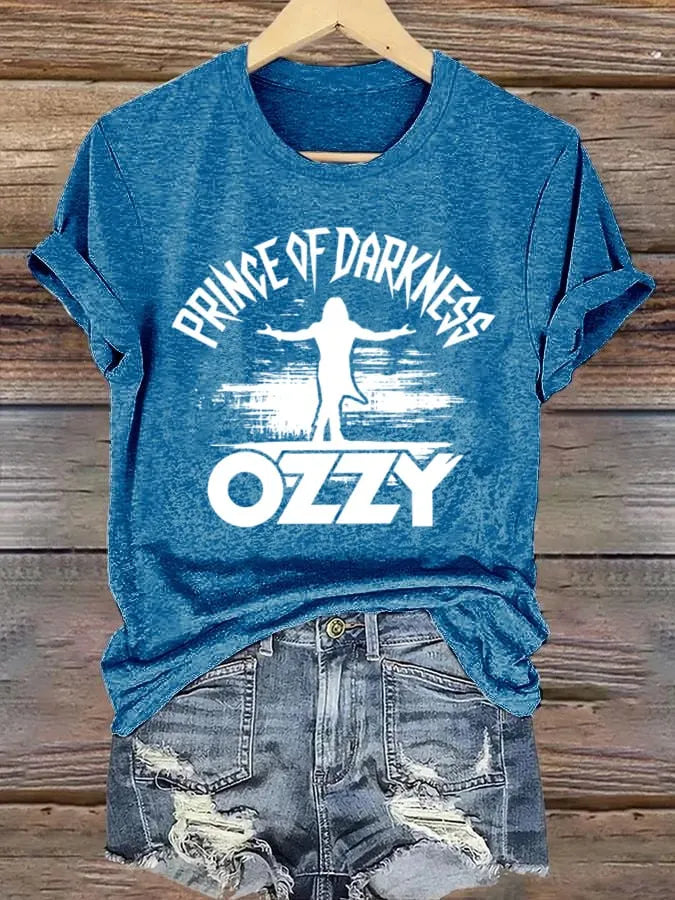 Women's Retro Printed Casual T-Shirt