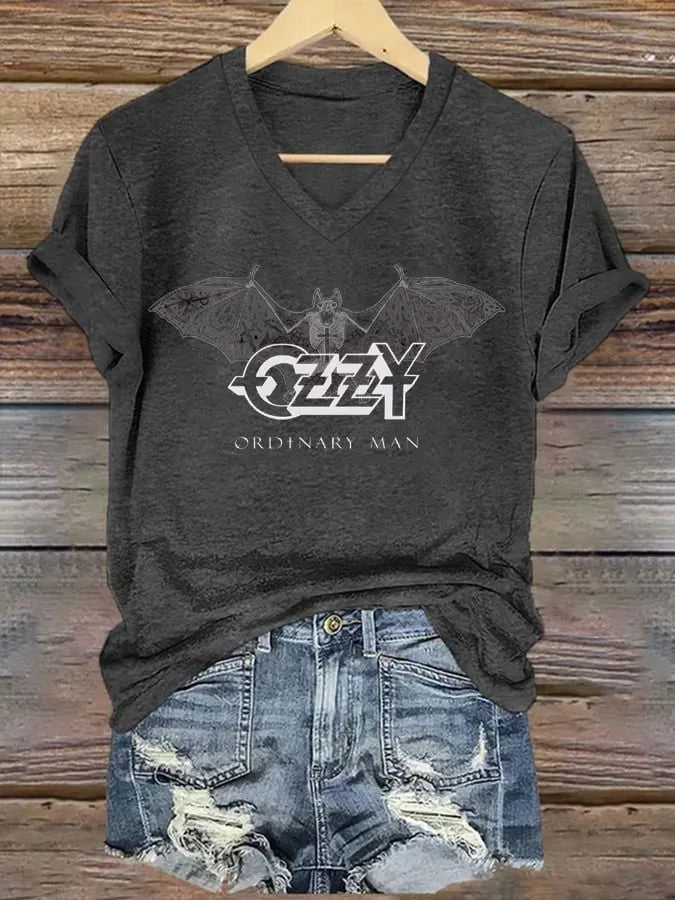 Women's Prince Of Darkness Printed Casual T-Shirt