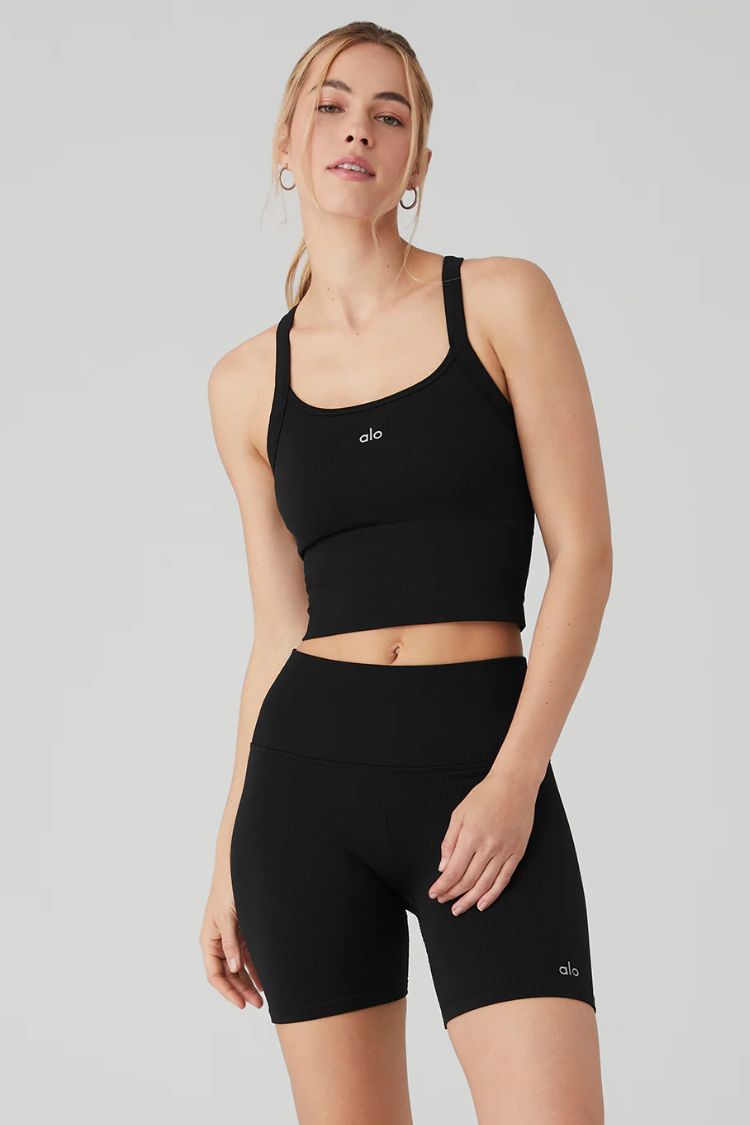 SEAMLESS RIBBED FAVORITE BRA TANK