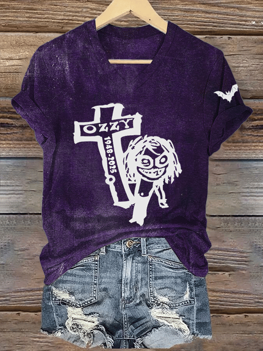 Women's Rock legend Print T-Shirt