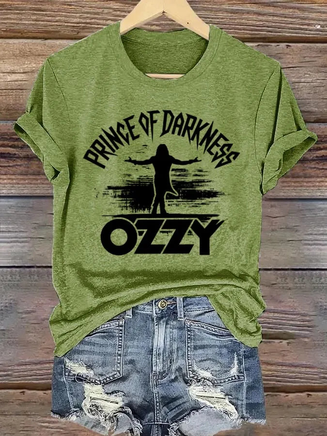 Women's Retro Printed Casual T-Shirt