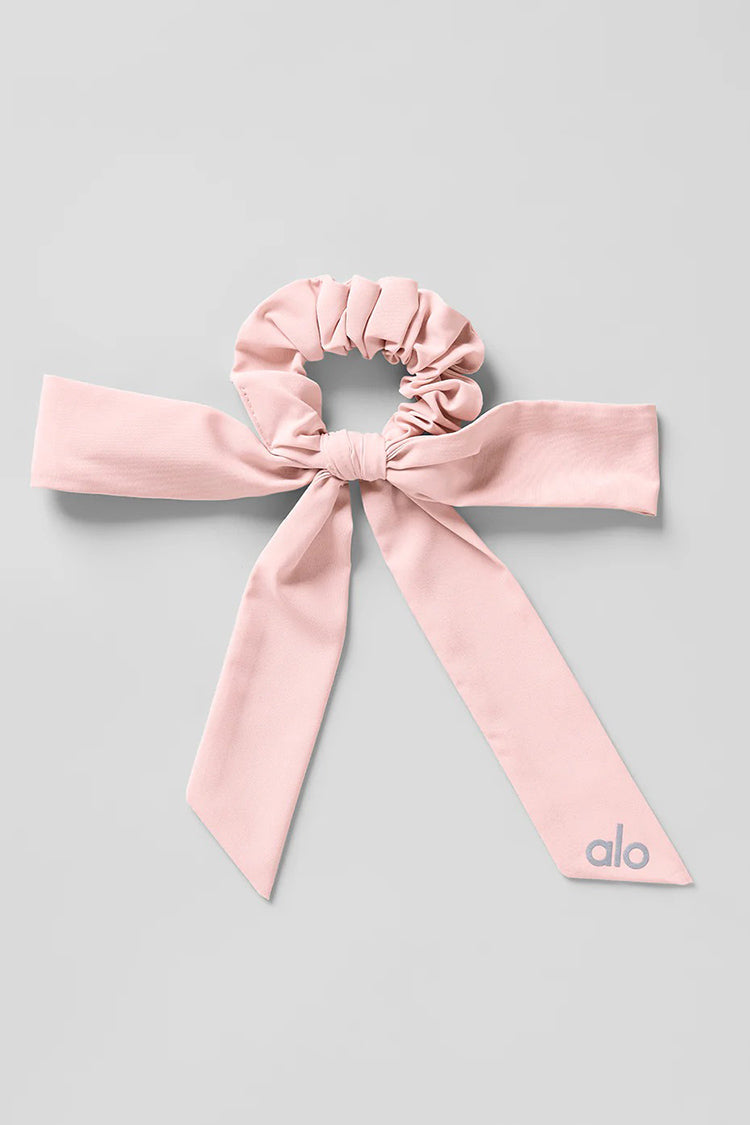 LOVE KNOTS TIE SCRUNCHIE