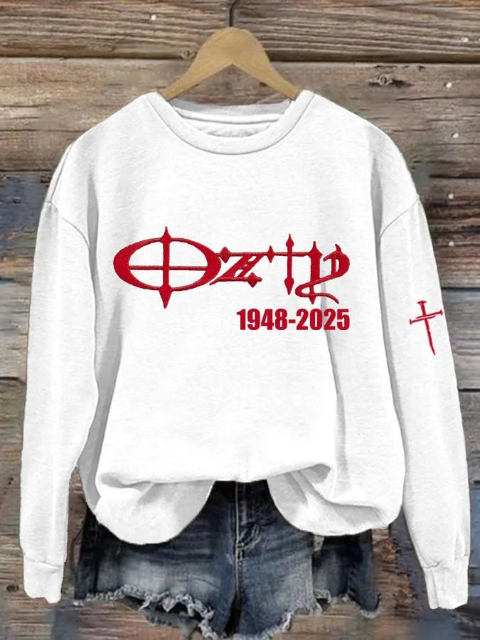 Women's Rock Legend Memorial Printed Casual Sweatshirts