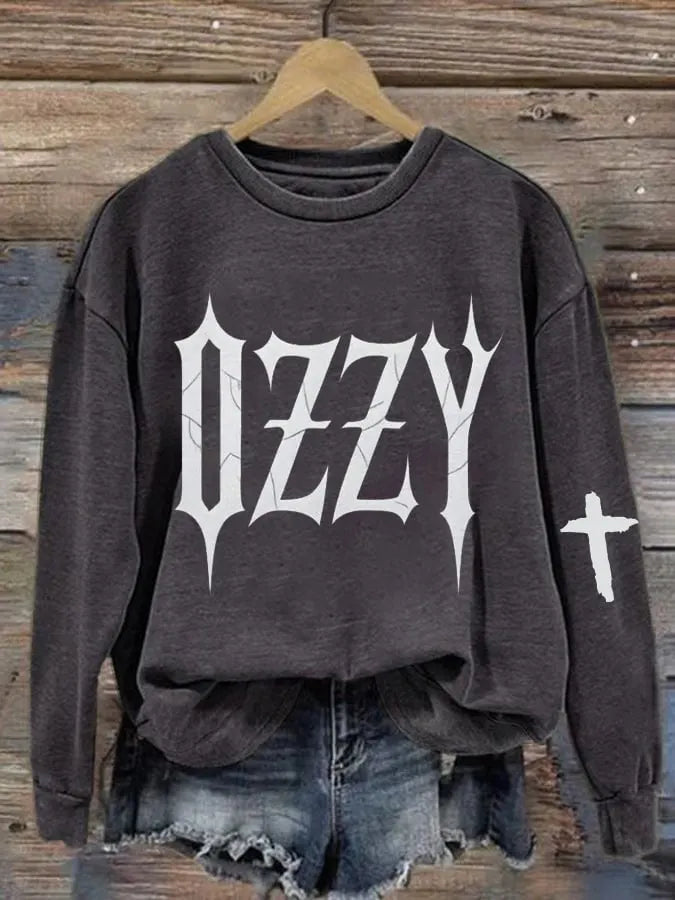 Women's Rock Legend Memorial Printed Casual Sweatshirts