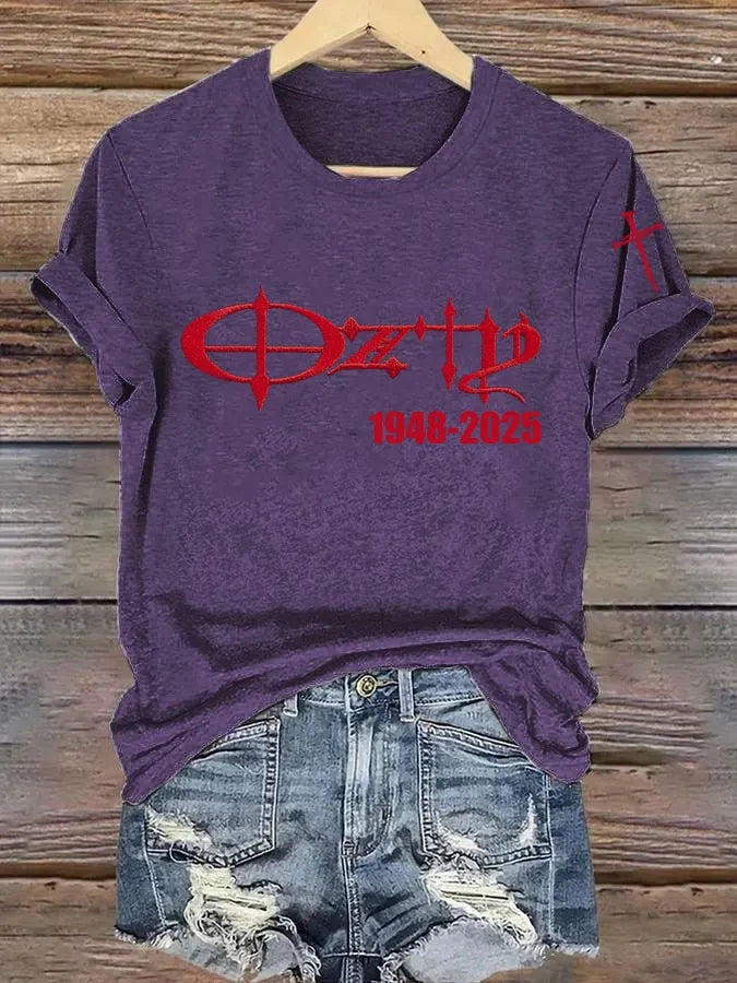 Women's The Father of Heavy Metal Printed T-Shirt