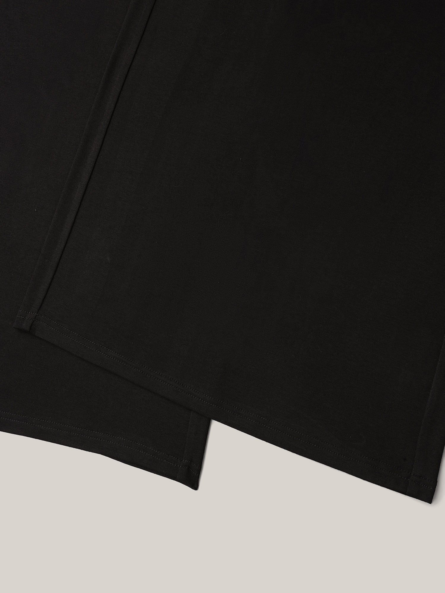 Stretchy Waist Straight-Leg Pants