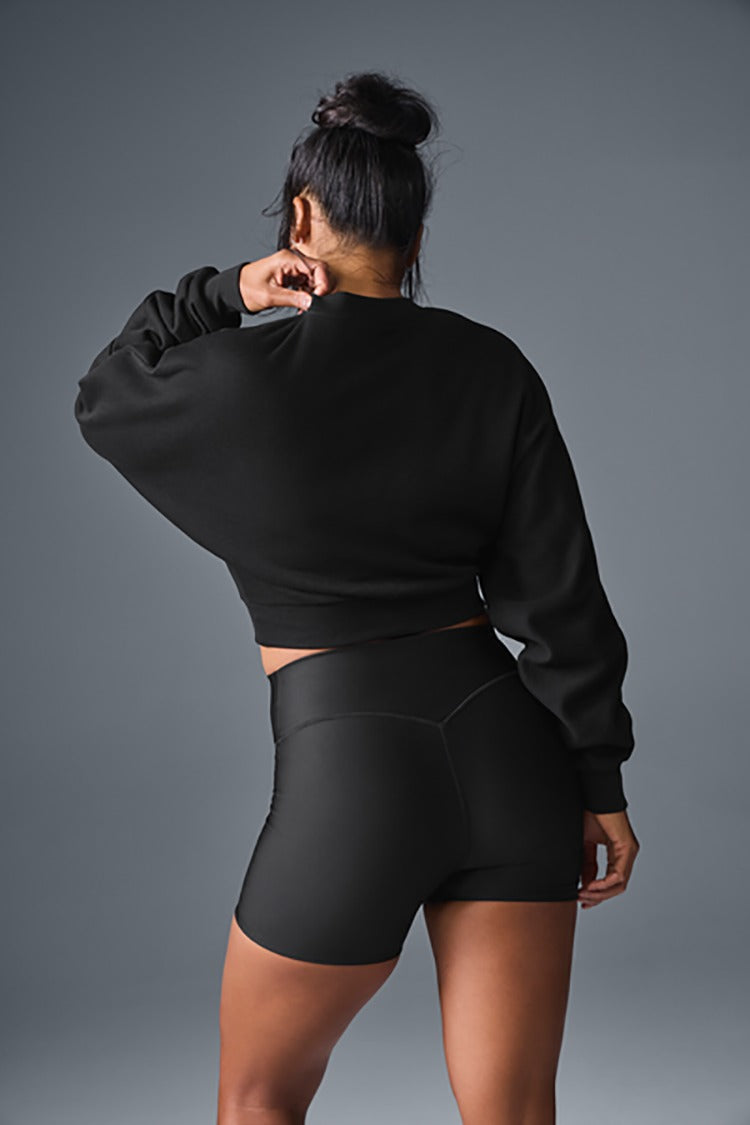 CROPPED ACCOLADE CREWNECK