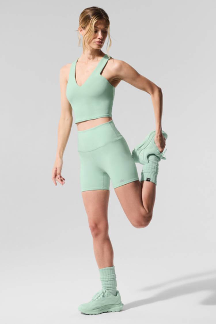 AIRBRUSH HIGH-WAIST 5'' BIKER SHORT