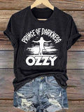 Women's Retro Printed Casual T-Shirt