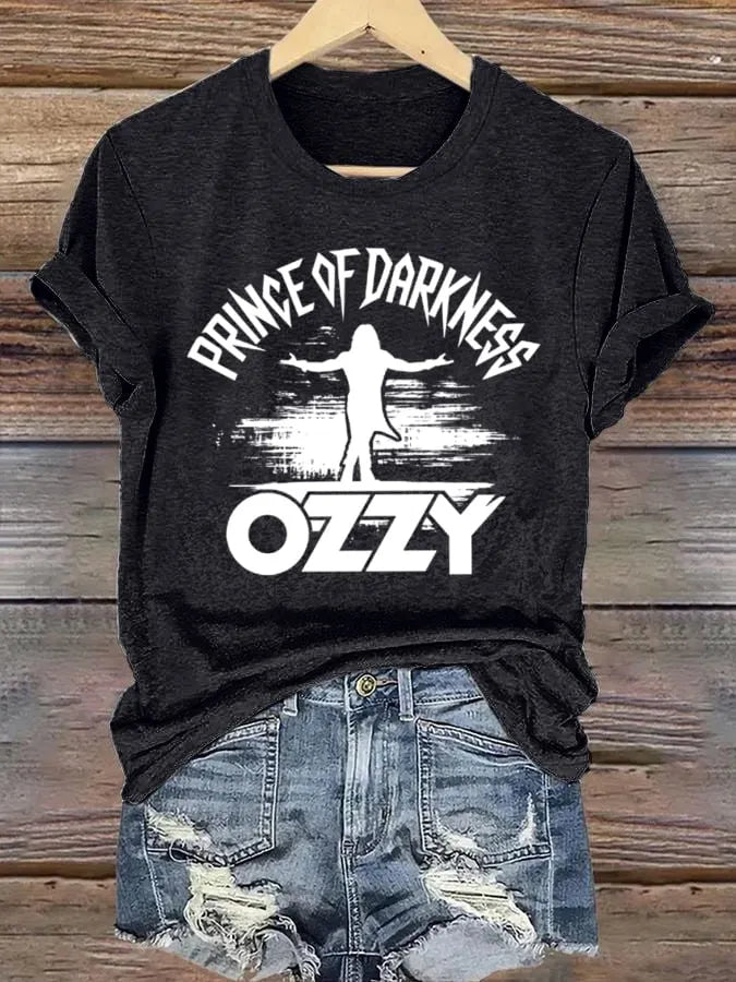 Women's Retro Printed Casual T-Shirt