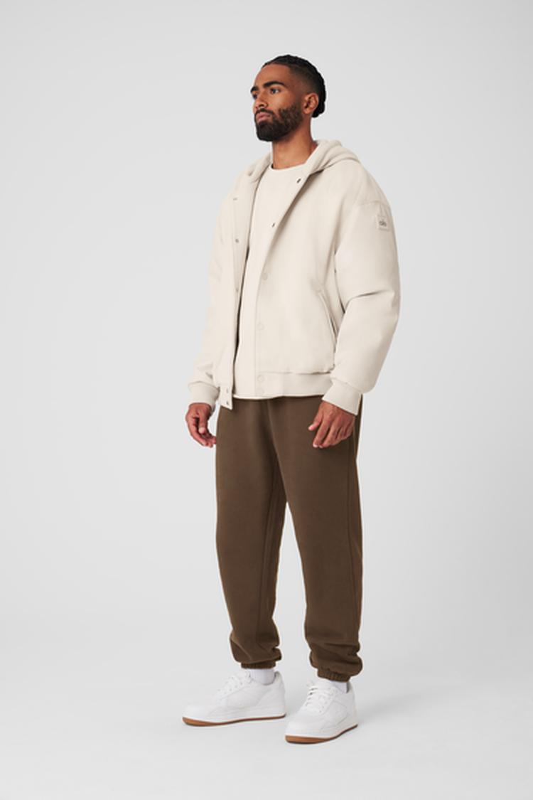 SELECT HOODED BOMBER JACKET