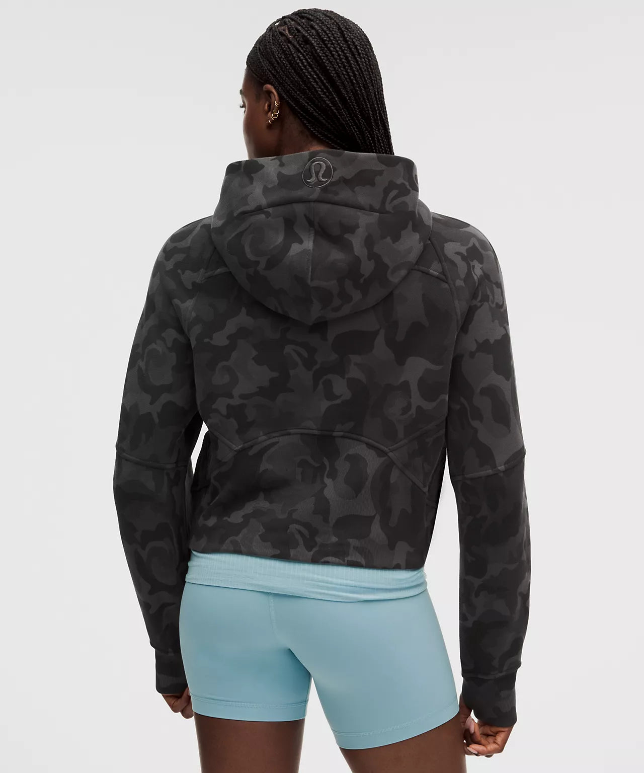 Scuba Oversized Half-Zip Hoodie