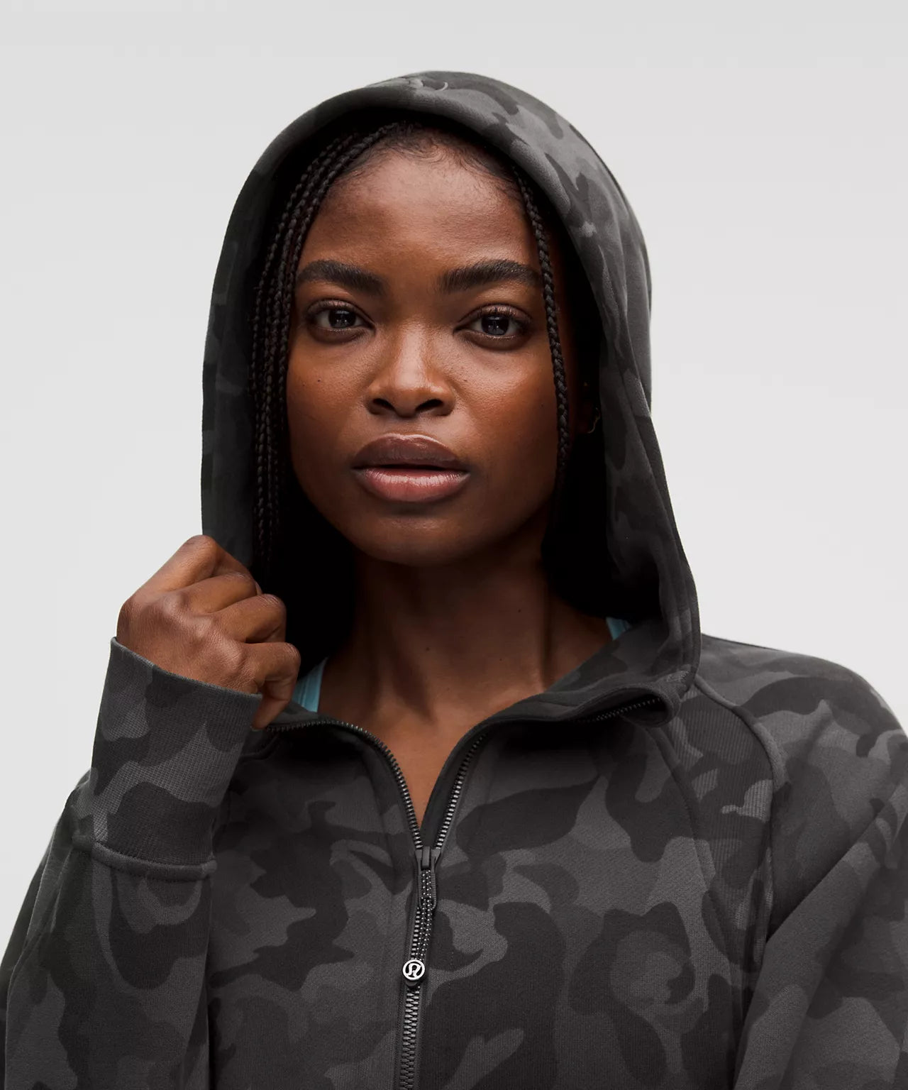Scuba Oversized Half-Zip Hoodie