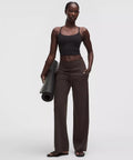 Groove High-Rise Wide-Leg Pant Short