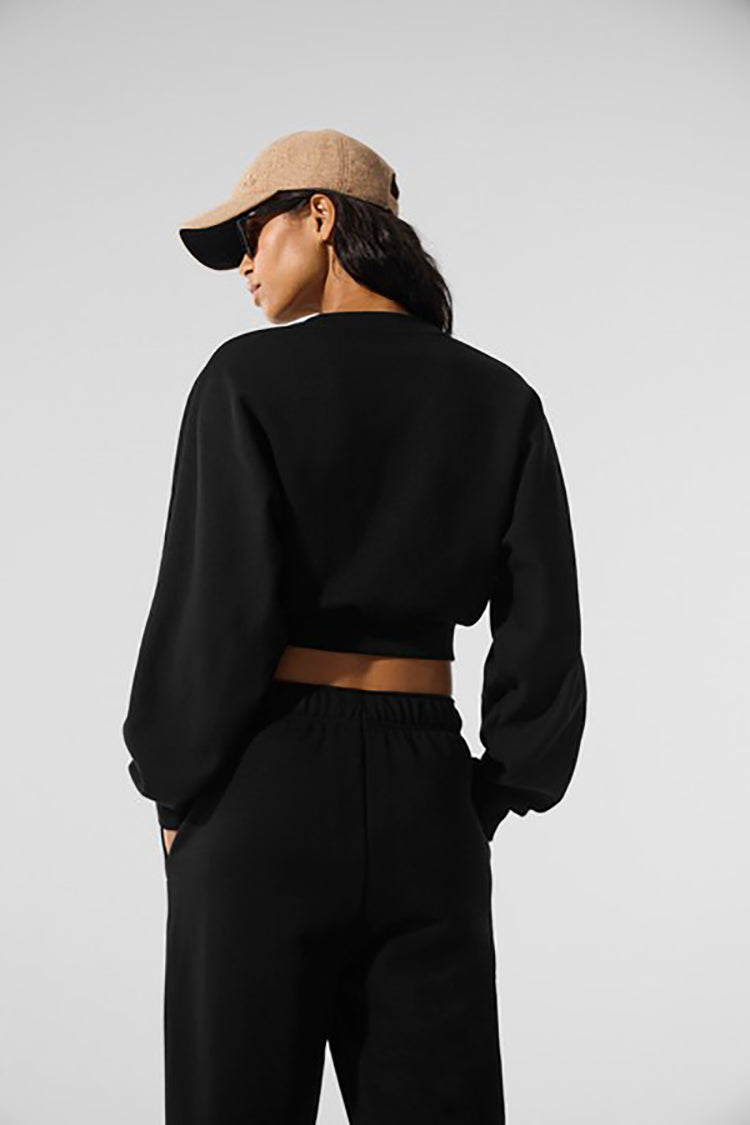 CROPPED ACCOLADE CREWNECK