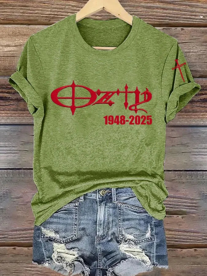 Women's The Father of Heavy Metal Printed T-Shirt