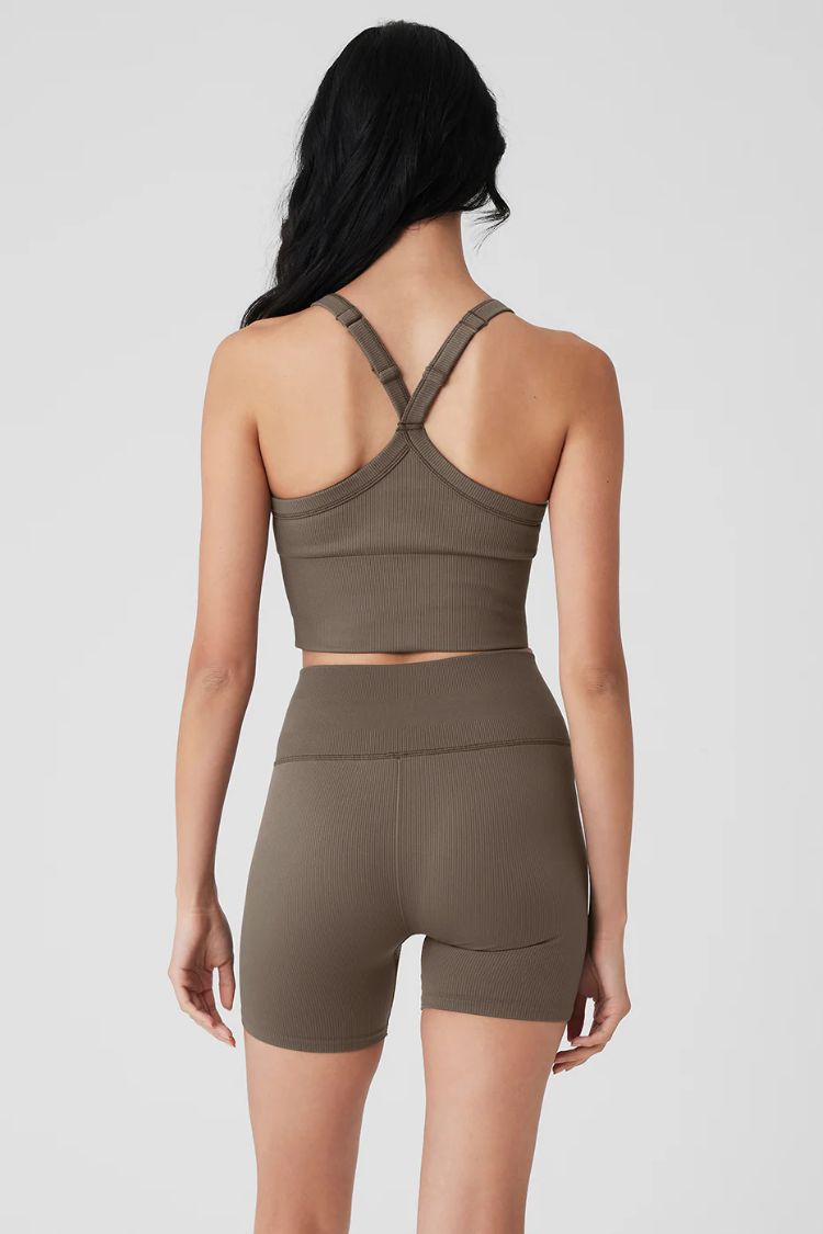 SEAMLESS RIBBED FAVORITE BRA TANK