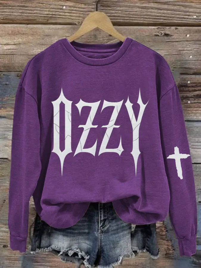 Women's Rock Legend Memorial Printed Casual Sweatshirts