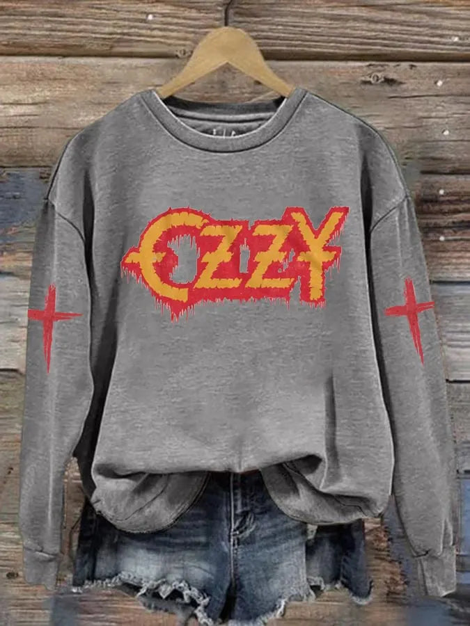 Women's Rock Legend Memorial Printed Casual Sweatshirts